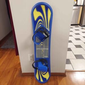 Little Ripper 110 cm Blue & Yellow Snowboard + Bindings
